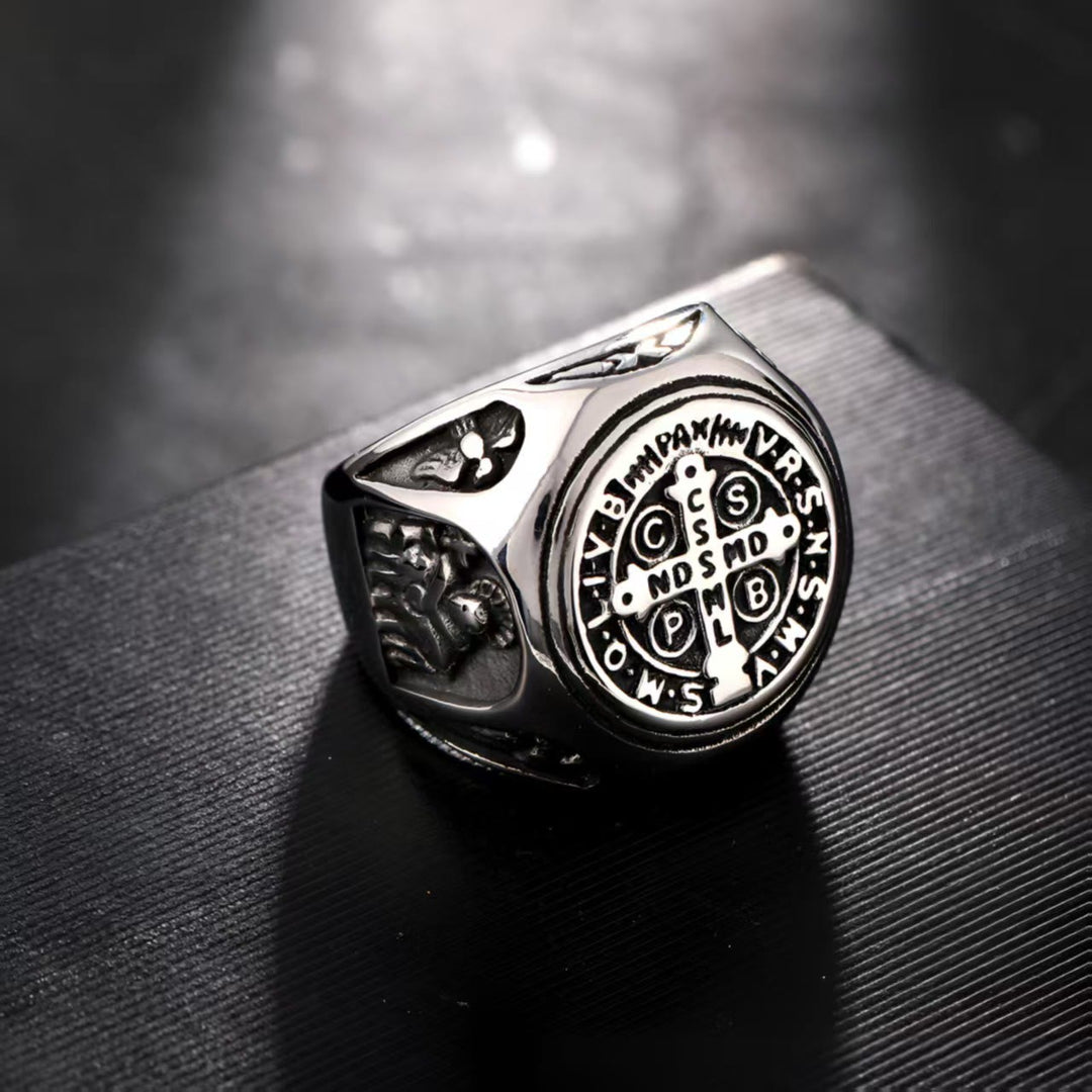 St. Benedict Cross Faith Ring: A Symbol of Loving Gift