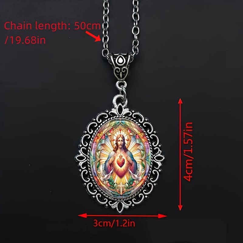 Jesus Sacred Heart Necklace: Timeless Piece Embodying Divine Love