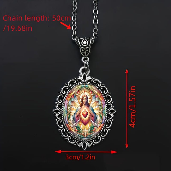 Jesus Sacred Heart Necklace: Timeless Piece Embodying Divine Love