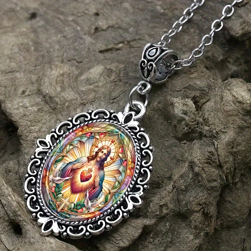 Jesus Sacred Heart Necklace: Timeless Piece Embodying Divine Love