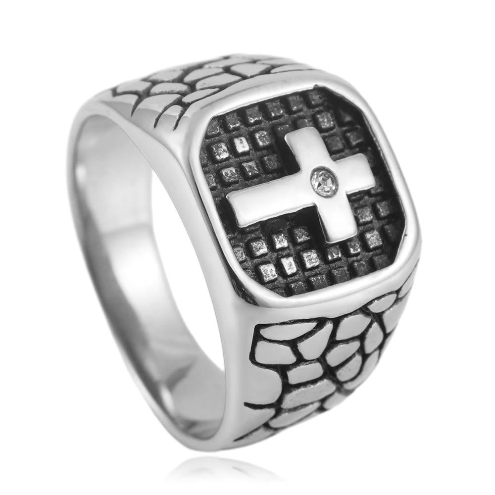 The Modern & Minimalist Cross Ring: Understated Elegance Meets Timeless Symbolism