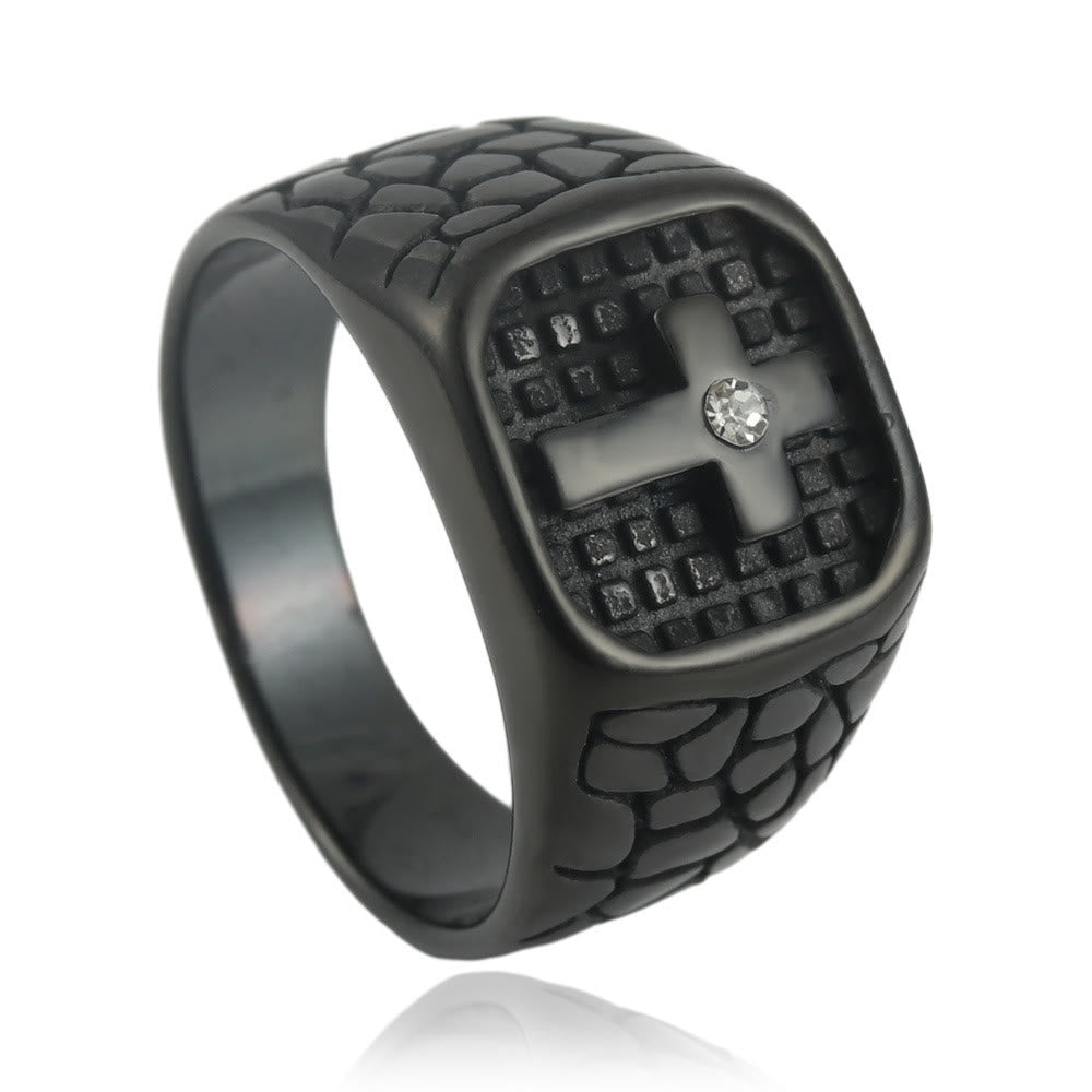 The Modern & Minimalist Cross Ring: Understated Elegance Meets Timeless Symbolism