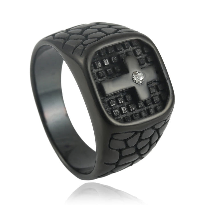 The Modern & Minimalist Cross Ring: Understated Elegance Meets Timeless Symbolism