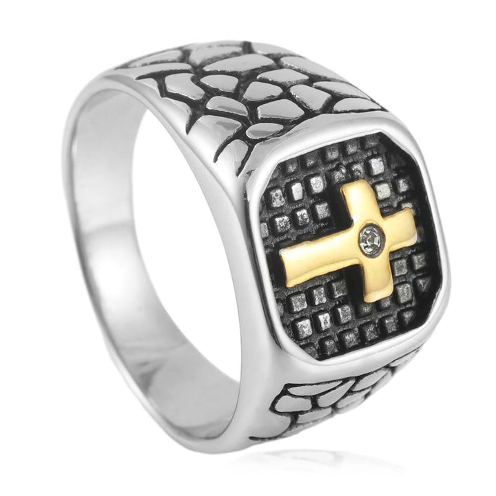 The Modern & Minimalist Cross Ring: Understated Elegance Meets Timeless Symbolism
