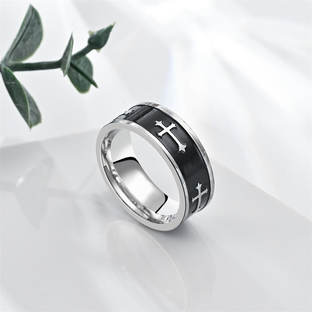 The Modern&Minimalist Style Cross Ring: A Symbol of Faith and Style
