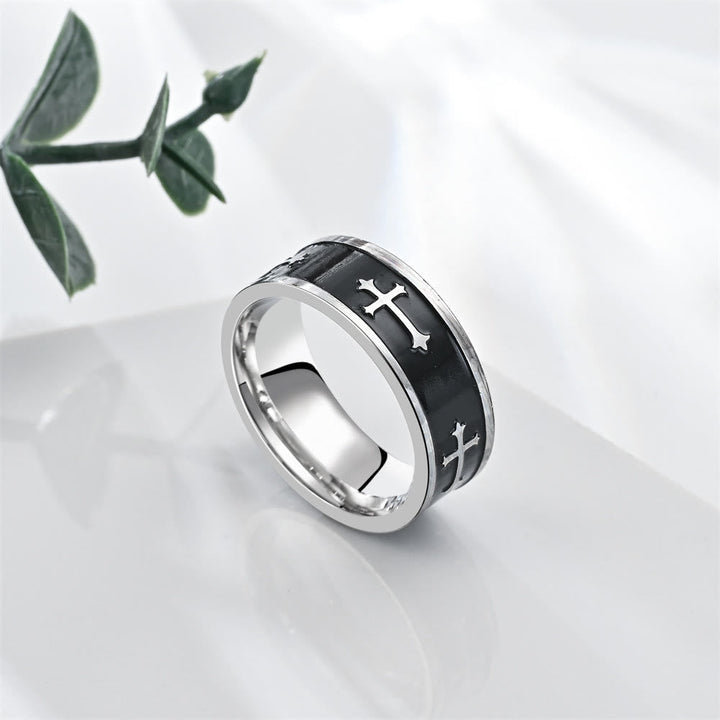 The Modern&Minimalist Style Cross Ring: A Symbol of Faith and Style