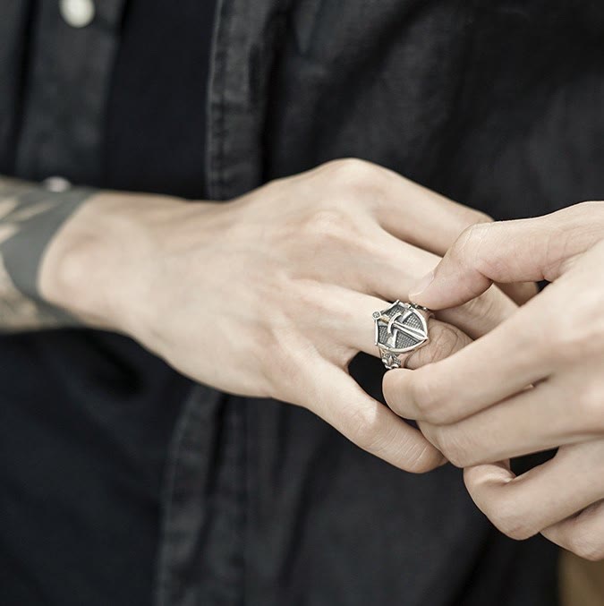 The Immortal Faith Shield&Sword&Iris Ring: A Symbol of Faith and Fortitude