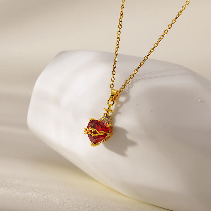 Modern & Minimalist Love Cross Necklace: A Stunning Fusion of Contemporary Design and Timeless Symbolism
