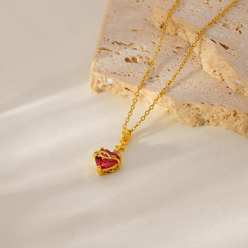 Modern & Minimalist Love Cross Necklace: A Stunning Fusion of Contemporary Design and Timeless Symbolism