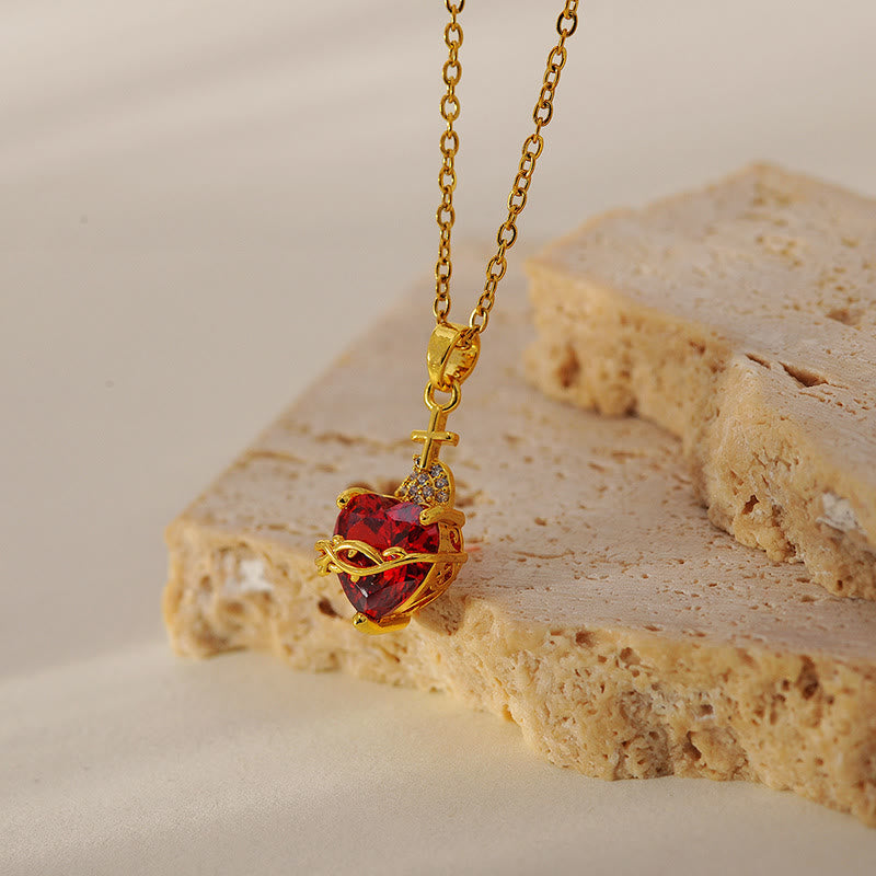 Modern & Minimalist Love Cross Necklace: A Stunning Fusion of Contemporary Design and Timeless Symbolism