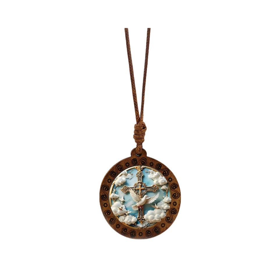 Holy Spirit Dove & Cross Necklace: A Visual Expression of Devout Faith