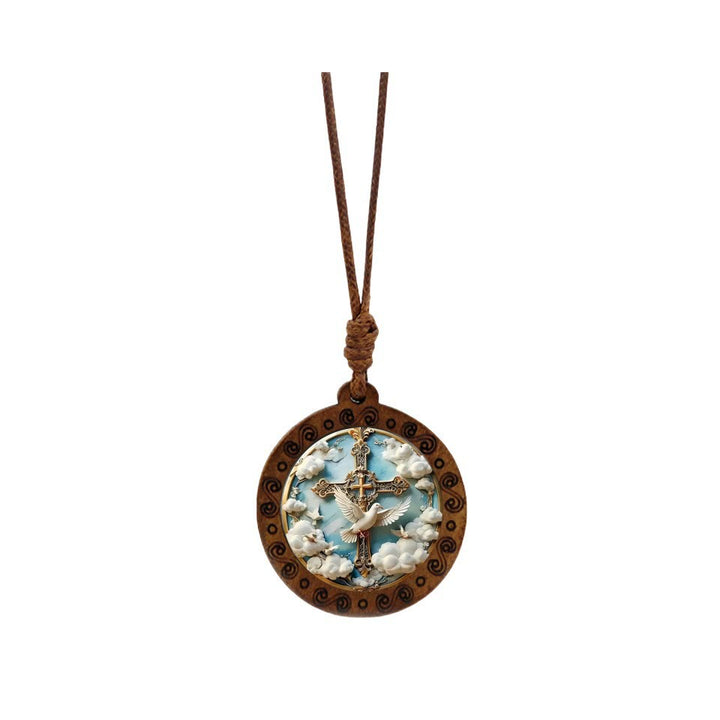 Holy Spirit Dove & Cross Necklace: A Visual Expression of Devout Faith
