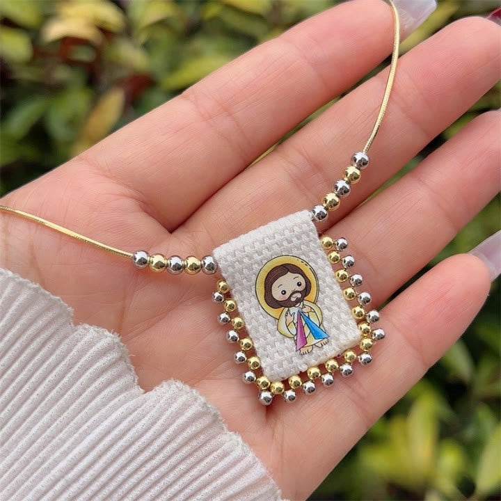 Cute Cartoon Divine Figure Necklaces: A Cherished Symbol of Faith