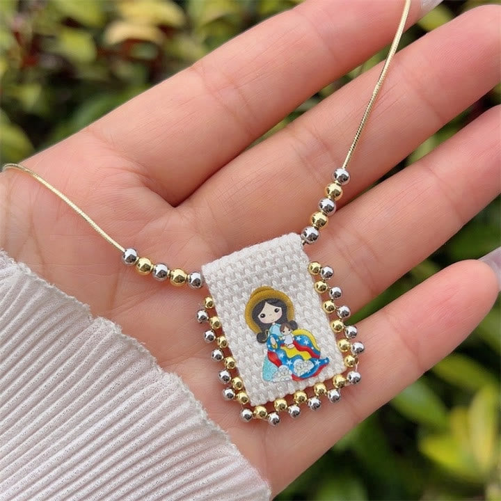 Cute Cartoon Divine Figure Necklaces: A Cherished Symbol of Faith