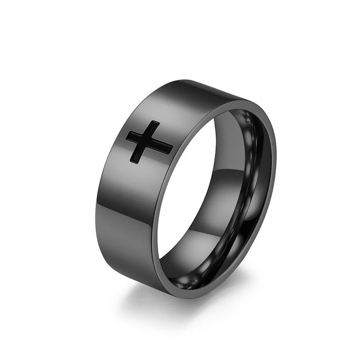 Two - Color Minimalist Cross Rings: Faith - Inspired Fashion