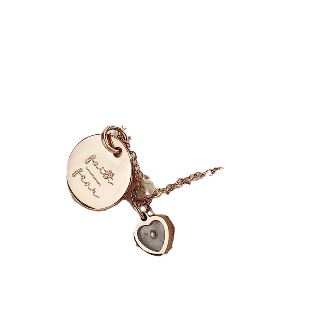 Mustard Seed Faith Over Fear Necklace: Belief - Driven Style for Every Day