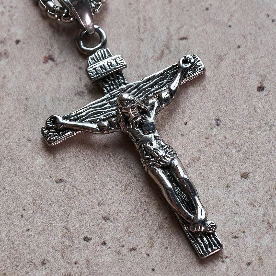 Jewelry Crucifix Pendant Charm Necklace
