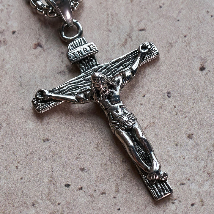 Jewelry Crucifix Pendant Charm Necklace