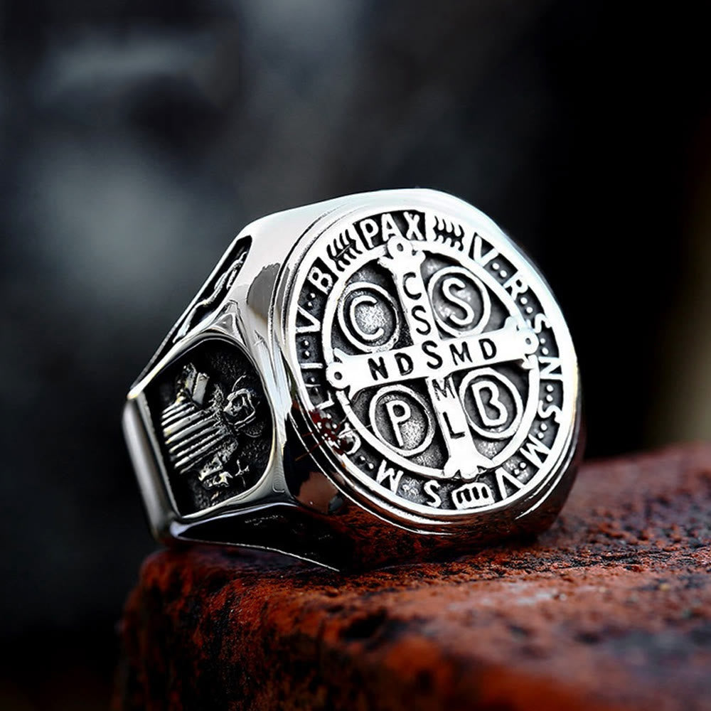 St. Benedict Cross Faith Ring: A Symbol of Loving Gift
