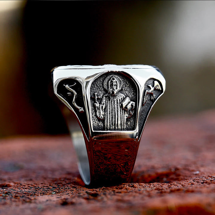 St. Benedict Cross Faith Ring: A Symbol of Loving Gift