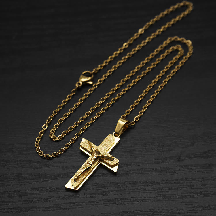 Crucifix Adornment Necklace: Spiritual Symbol & Crafted Elegance