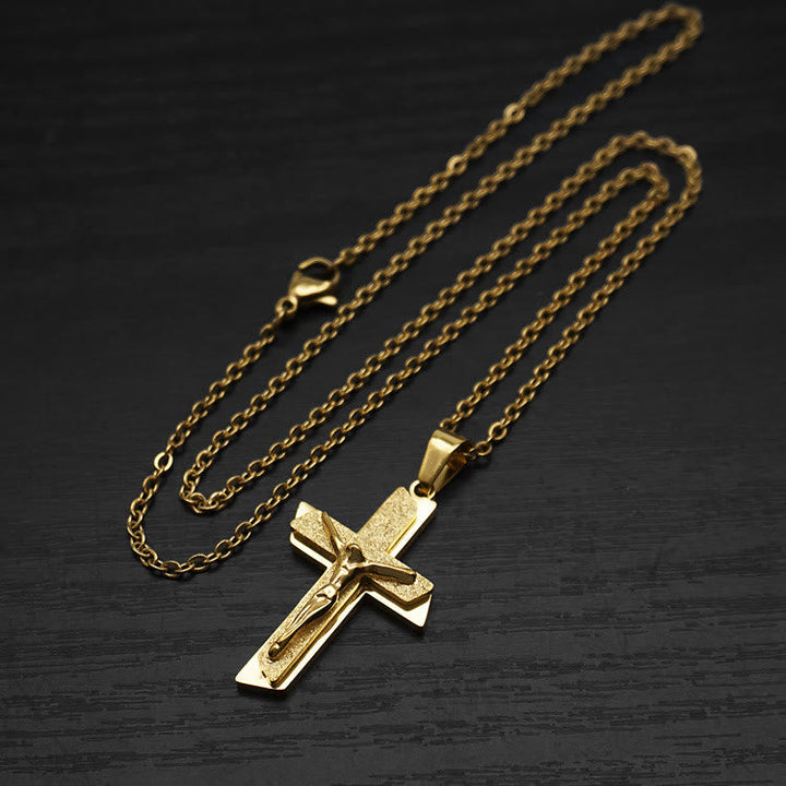 Crucifix Adornment Necklace: Spiritual Symbol & Crafted Elegance