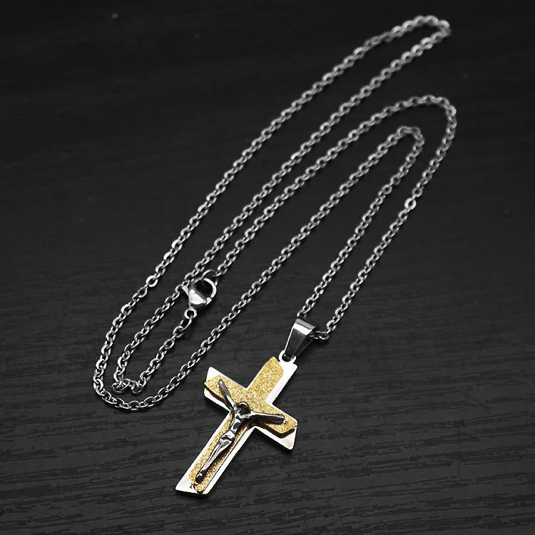 Crucifix Adornment Necklace: Spiritual Symbol & Crafted Elegance