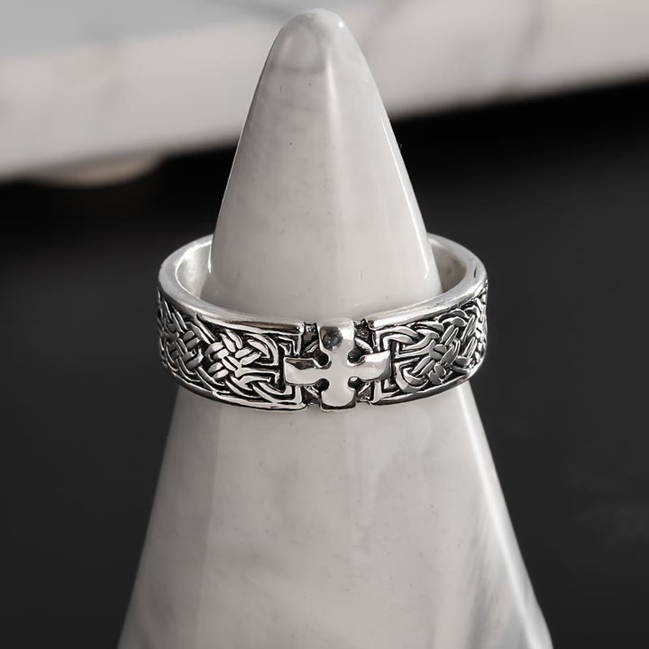 Celtic Cross Ring: Timeless Faith & Intricate Devotion