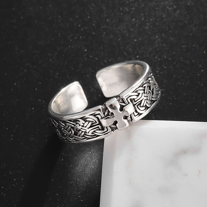Celtic Cross Ring: Timeless Faith & Intricate Devotion
