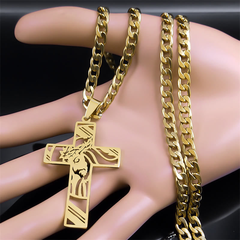 Crown of Thorns Cross Necklace: Sacred Symbolism & Bold Style