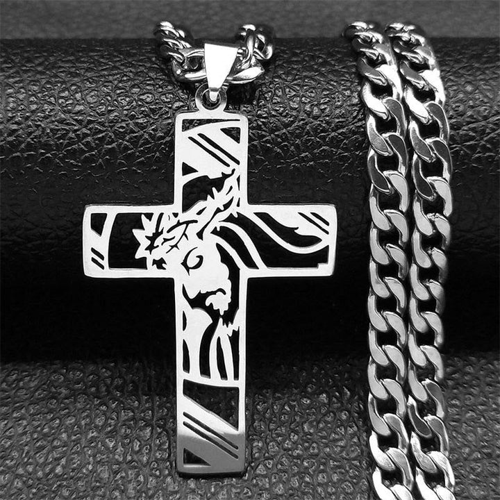 Crown of Thorns Cross Necklace: Sacred Symbolism & Bold Style