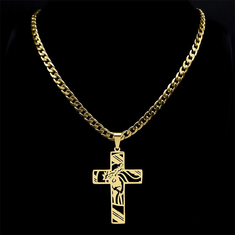 Crown of Thorns Cross Necklace: Sacred Symbolism & Bold Style