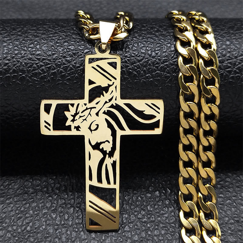 Crown of Thorns Cross Necklace: Sacred Symbolism & Bold Style