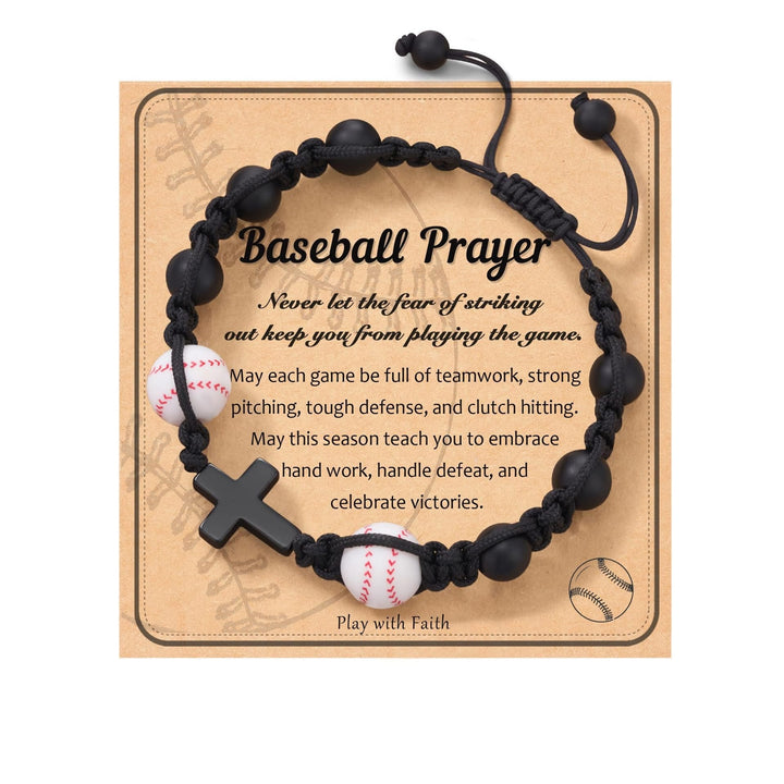 Sport-Themed Faith Bracelet: Heartfelt Message Card for Daily Wear