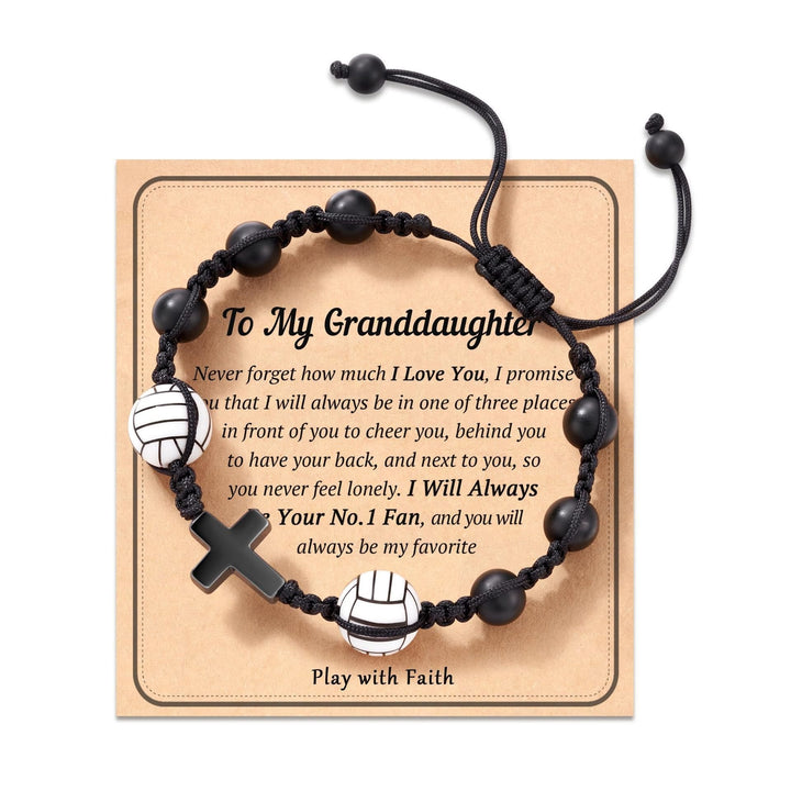 Sport-Themed Faith Bracelet: Heartfelt Message Card for Daily Wear