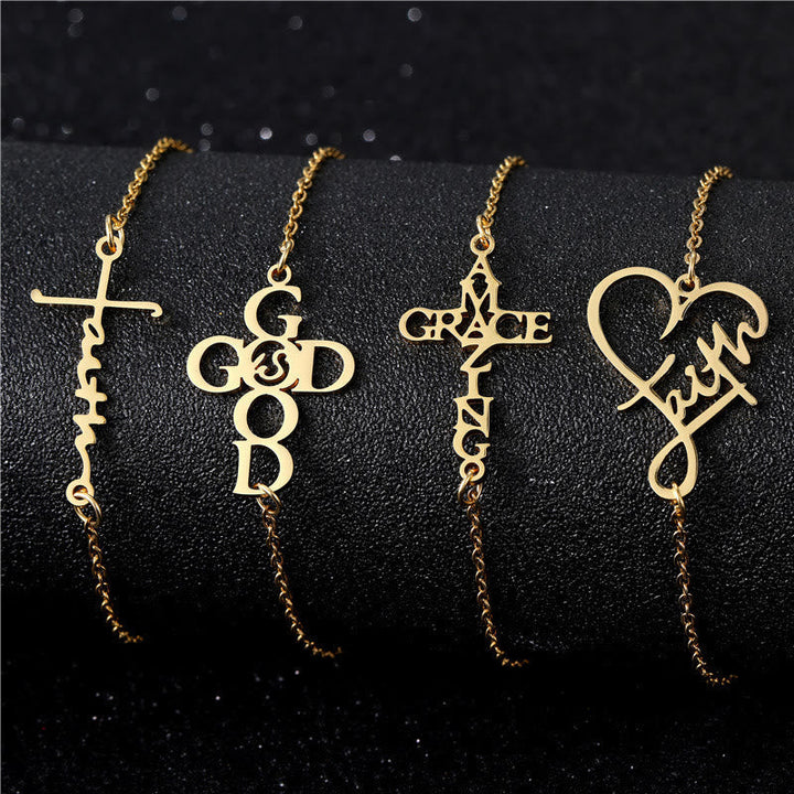 Cross & Faith Bracelet: Delicate Companion of Grace & Hope