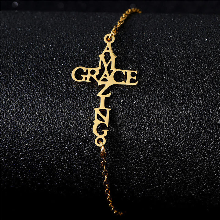 Cross & Faith Bracelet: Delicate Companion of Grace & Hope