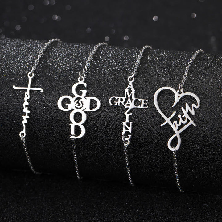 Cross & Faith Bracelet: Delicate Companion of Grace & Hope