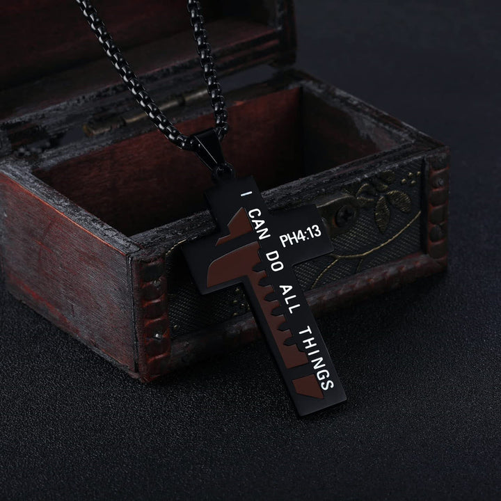Rugby/Basketball Cross Necklace: Gentle Devotion for Sports Lovers