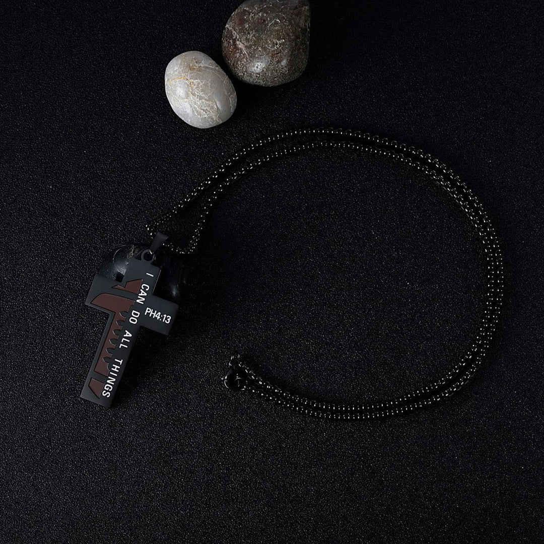 Rugby/Basketball Cross Necklace: Gentle Devotion for Sports Lovers