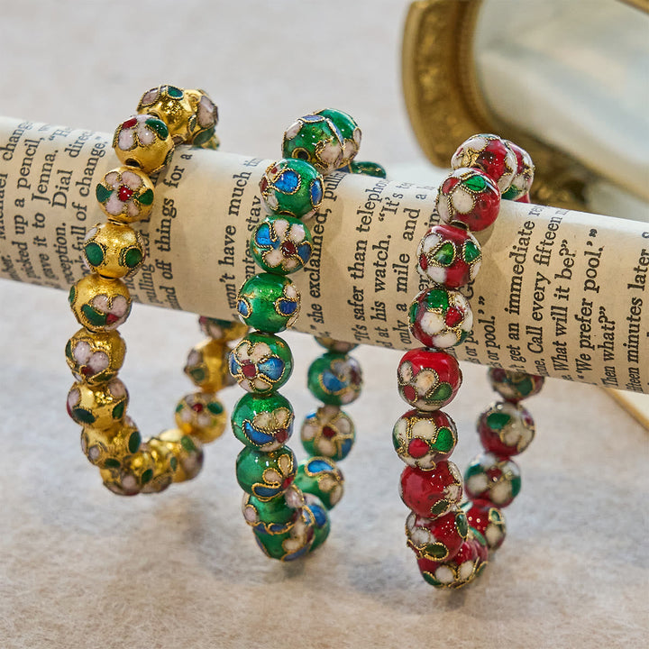 Cloisonné Enamel Filigree Faith Pieces: Rich Comfort with Sacred Symbolism