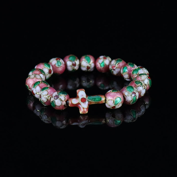 Cloisonné Enamel Filigree Faith Pieces: Rich Comfort with Sacred Symbolism