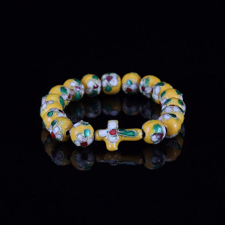 Cloisonné Enamel Filigree Faith Pieces: Rich Comfort with Sacred Symbolism