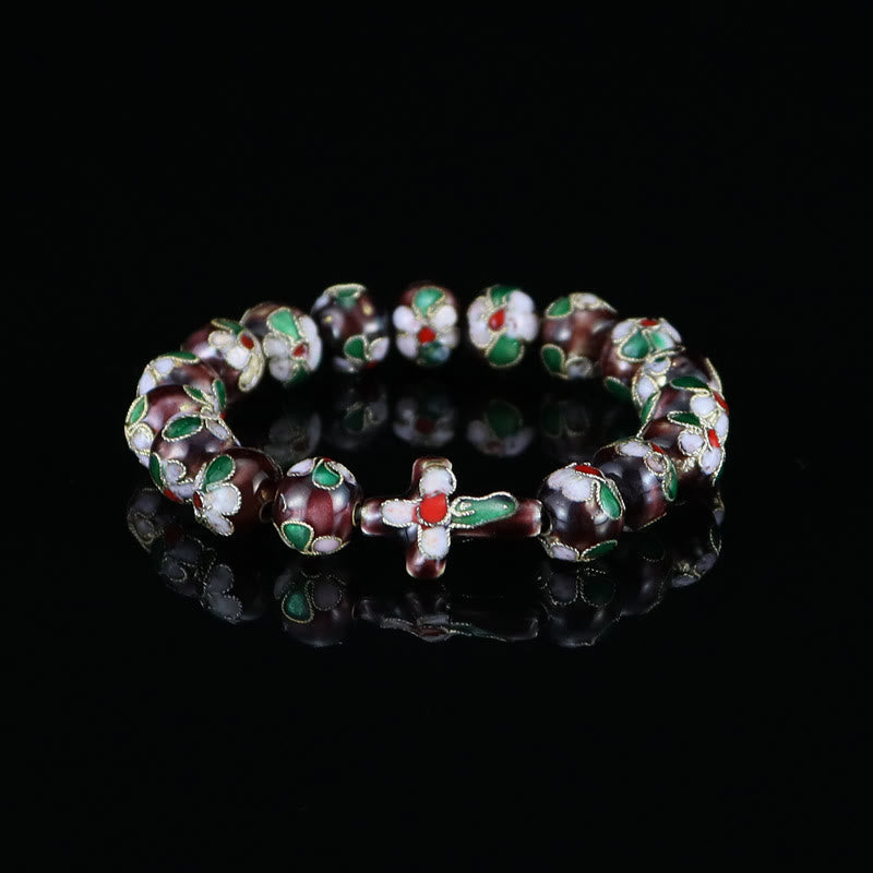 Cloisonné Enamel Filigree Faith Pieces: Rich Comfort with Sacred Symbolism