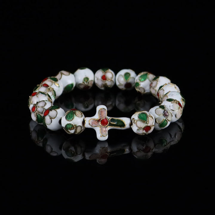 Cloisonné Enamel Filigree Faith Pieces: Rich Comfort with Sacred Symbolism
