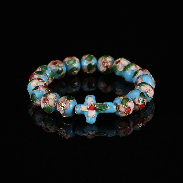 Cloisonné Enamel Filigree Faith Pieces: Rich Comfort with Sacred Symbolism