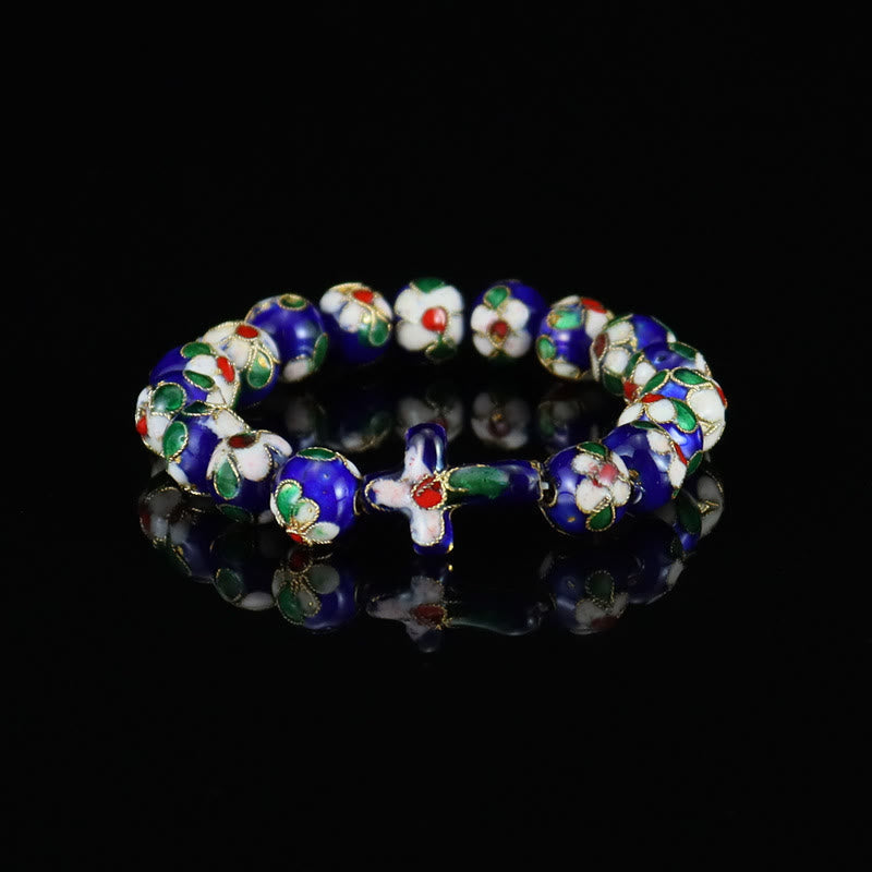 Cloisonné Enamel Filigree Faith Pieces: Rich Comfort with Sacred Symbolism