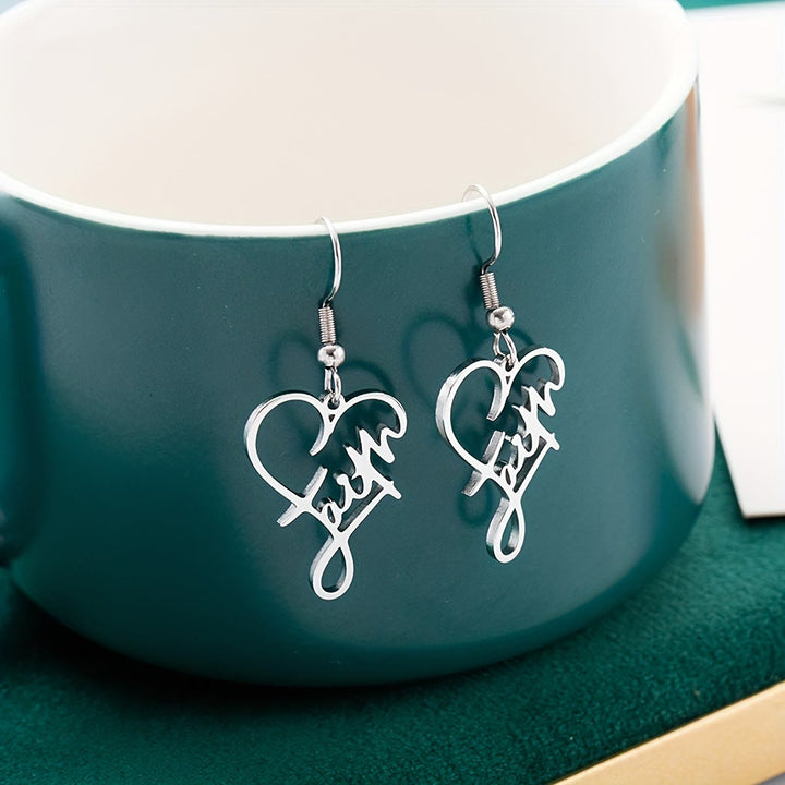 Cross & Grace Faith Earring: Delicate Belief for Daily Wear
