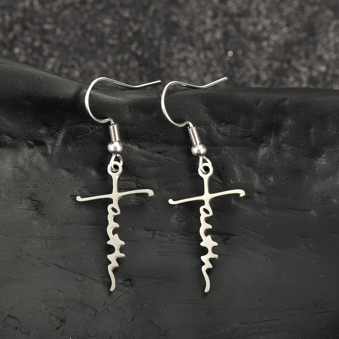 Cross & Grace Faith Earring: Delicate Belief for Daily Wear VIP