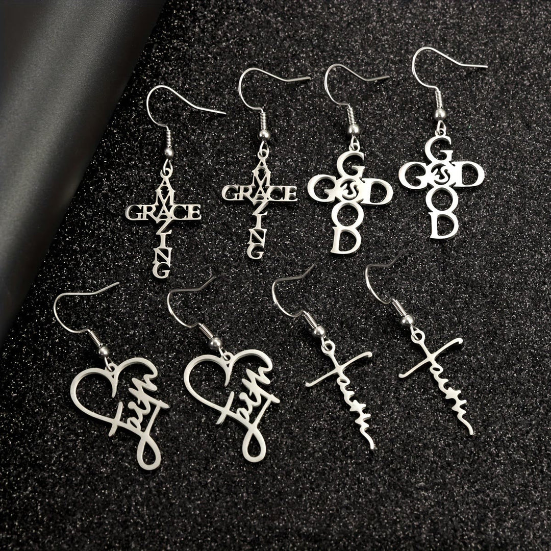 Cross & Grace Faith Earring: Delicate Belief for Daily Wear VIP